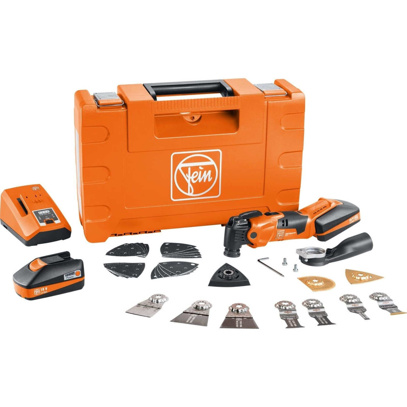 Fein - AMM 500 Plus Top - 71293361000 - Akku-Multifunktionswerkzeug - 18 V, 3 Ah, Starlock Plus