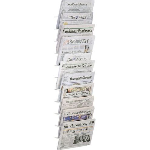 Zeitschriftenhalter | 400x1400 | 11 Fächer