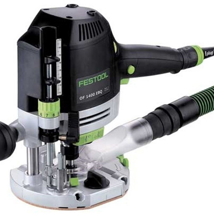 Festool - OF 1400 EBQ-Plus - Oberfräse - 1400 Watt, Staubabsaugung
