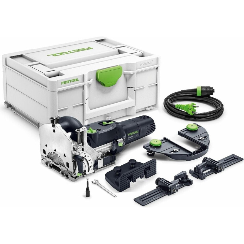 Festool - Domino DF 500 RQ-Set - Fräsmaschine - 420 W, 3,6 kg, 25.500 U/min