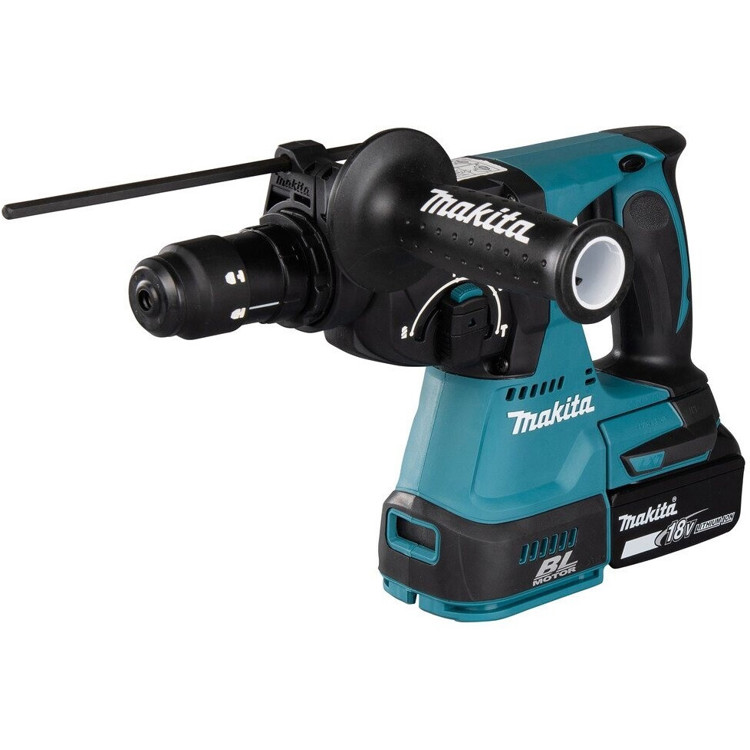 Makita - Akku-Kombihammer - DHR243RT3J - Bohrmaschinen - 2 Joule Schlagstärke, SDS-Plus Aufnahme, 18 V Akku-Spannung