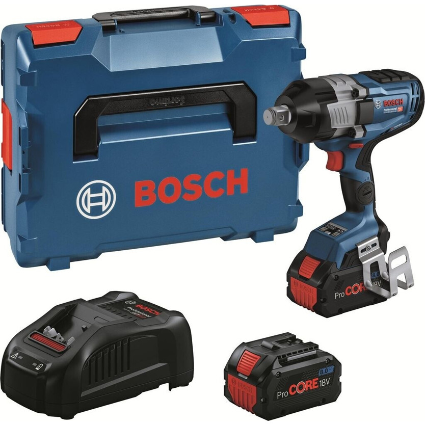 Bosch - GDS - 18V-1600 HC - Akku-Schlagschrauber - 1.600 Nm, 2 Akkus, Bluetooth