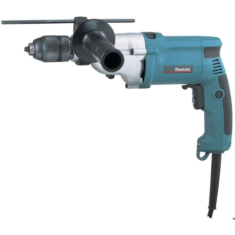 Makita - HP2051FHJ - Schlagbohrmaschine - 720 Watt, 2-Gang, Rechts-/Linkslauf