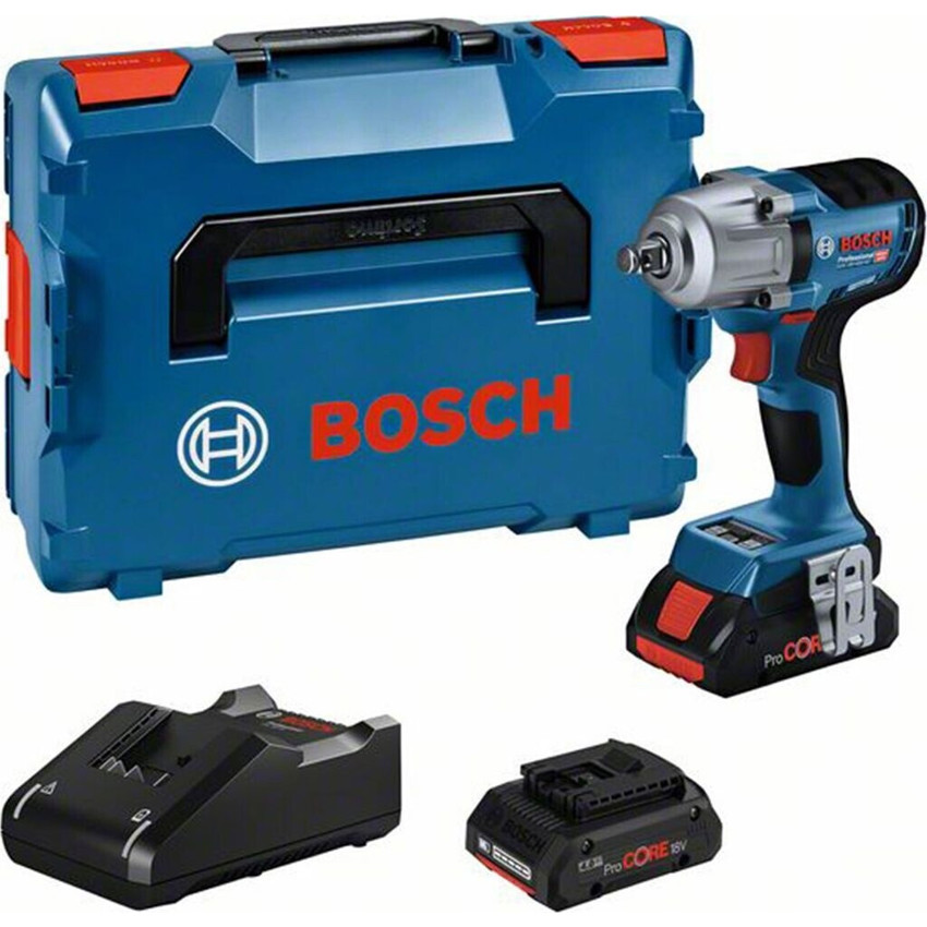 Bosch - GDS 18V-450 HC - Akku-Schlagschrauber - 450 Nm, 2 Akkus, L-BOXX