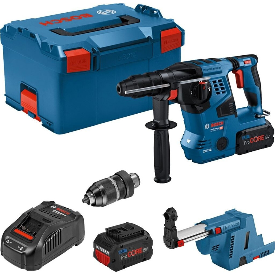 Bosch - GBH 18V-28 CF - 0611921003 - Bohrhammer - SDS-Plus, 18 V, KickBack Control