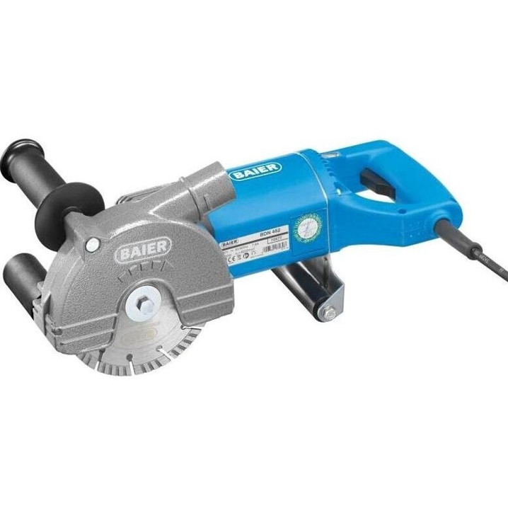 Baier - BDN-452 - Mauernutfräse - 1650 W, 27 mm Frästiefe, Staubabsaugung