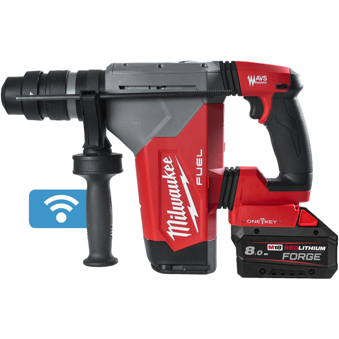Milwaukee - M18ONEFHPX - 802X - Akku-Kombihammer - 18 V, 8 Ah, SDS-Plus