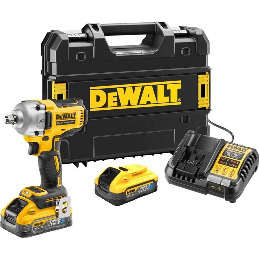DeWalt - Schlagschrauber - DCF891H2T-QW - Akku-Schlagschrauber - 813 Nm, 18 V, 5 Ah