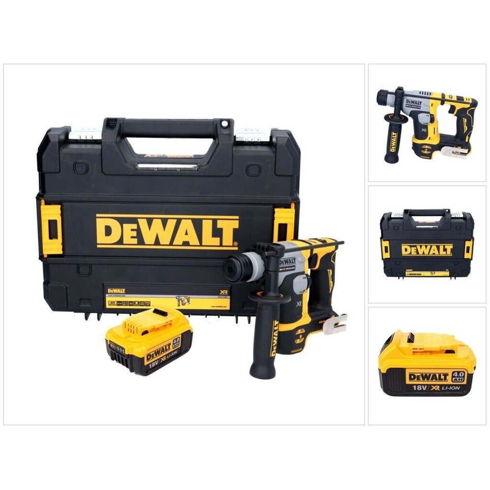 DeWalt - DCH 172 - 18V - Meißelhammer - 1.4 Joule, Akkubetrieb, LED-Licht