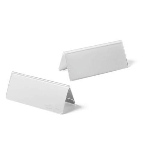 DURABLE TISCHNAMENSSCHILD AUS ACRYL | Einsteckschilder 61/122?x?150?mm | transparent