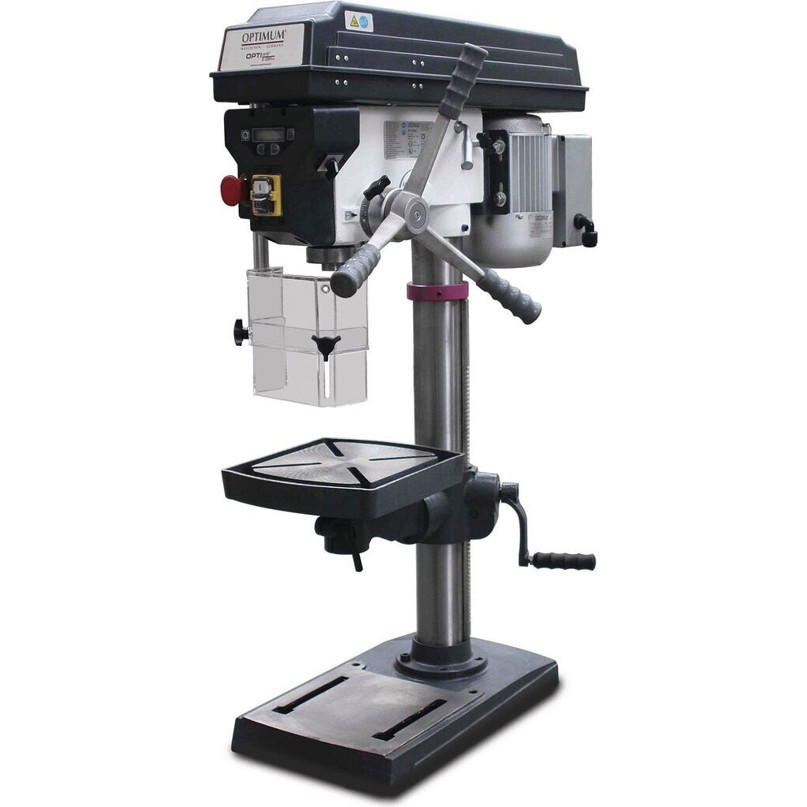 Optimum - OPTIdrill DH23 Pro - Säulenbohrmaschine - 750 Watt, 2-Gang, 25 mm Bohrdurchmesser