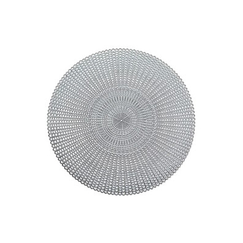 6 Zeller Platzset Cut out silber (27002)