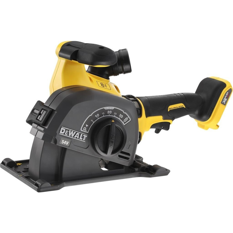 DeWalt - DCG200NT - Mauernutfräse - 125 mm Scheibendurchmesser, 32 mm Frästiefe, Akkubetrieb
