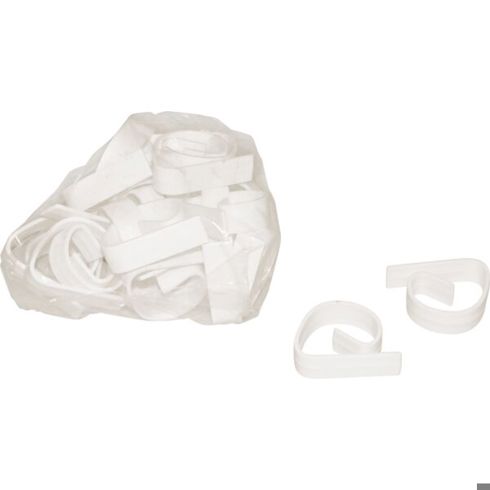 MOSER Tischtuchklammern Kunststoff | weiß | 20-tlg.