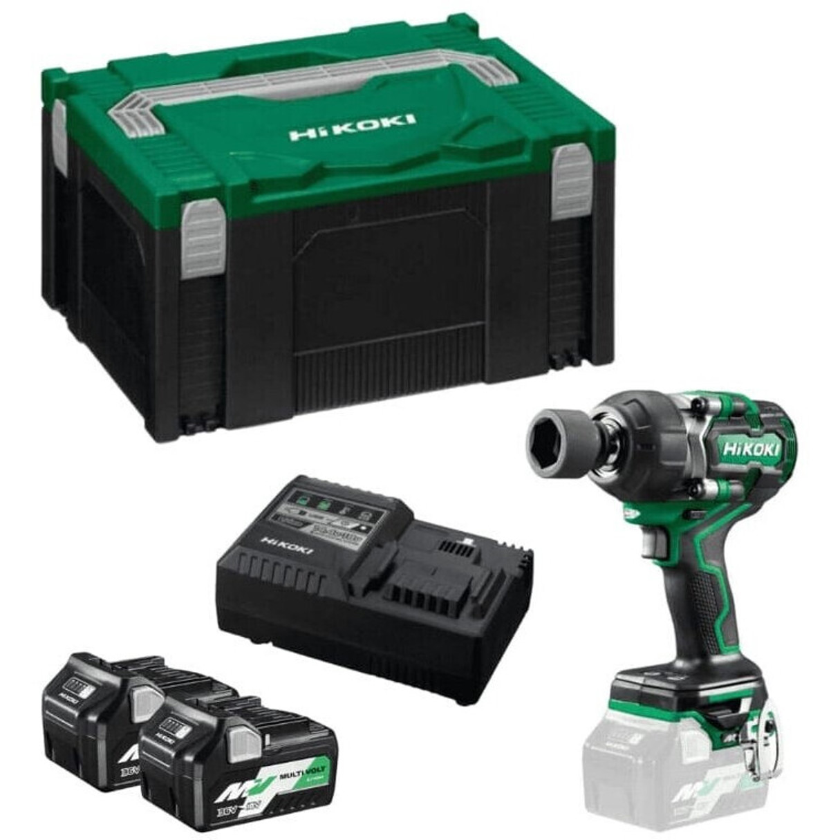 Hikoki - WR36DBWRZ - Schlagschrauber - 1.050 Nm, 2 Akkus, Li-Ion