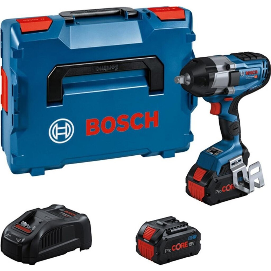 Bosch - GDS 18V-1000 C BITURBO - 0 601 9J8 002 - Akku-Schlagschrauber - 1000 Nm, 2 Akkus, L-Boxx