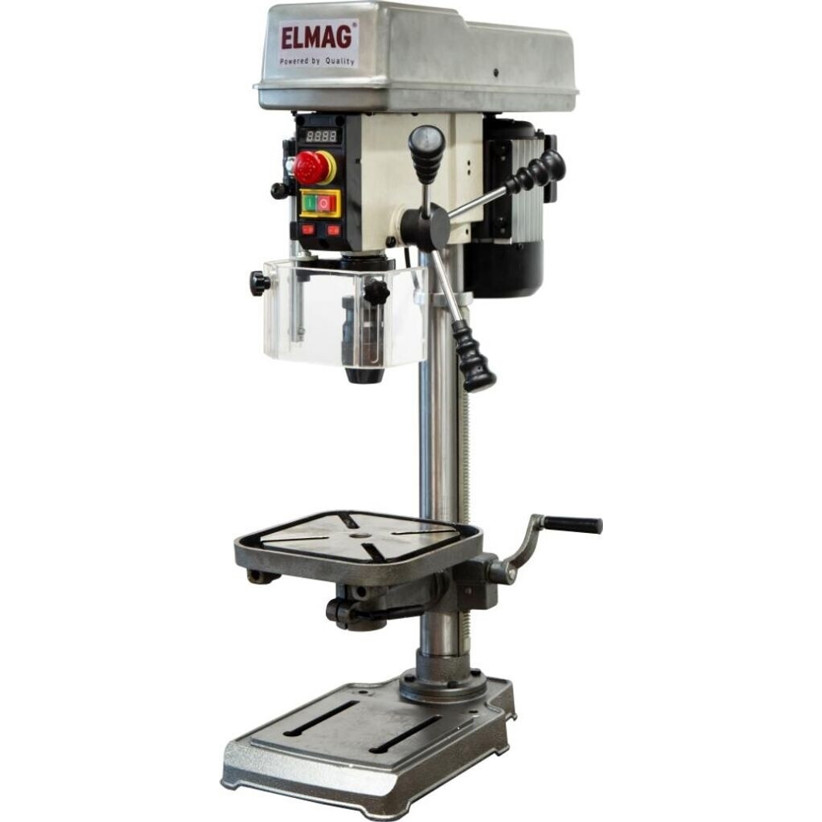ELMAG - KBM 16 T VARIO - 16026 - Tischbohrmaschine - 16 mm Bohrdurchmesser, 550 W Leistung, 42 kg Gewicht