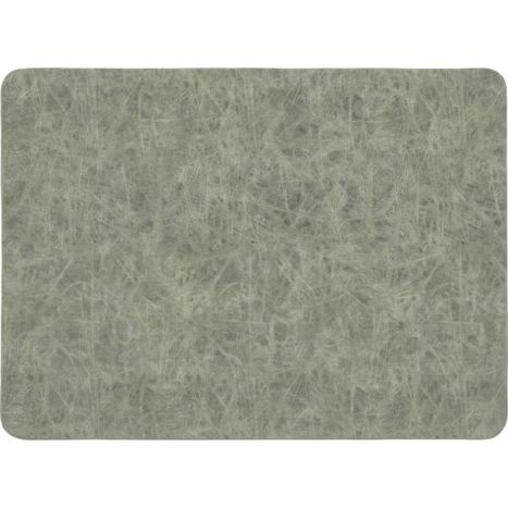 ZICZAC - Truman - Platzmatten - Anthrazit, eckig, Lederoptik