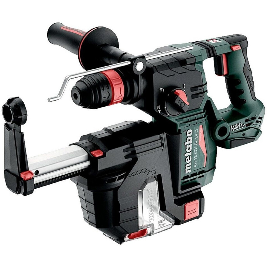 Metabo - KH 18 LTX BL 24 Q - Akku-Kombihammer - 24 mm Bohrdurchmesser, 2,2 Joule Schlagstärke, SDS-Plus Aufnahme