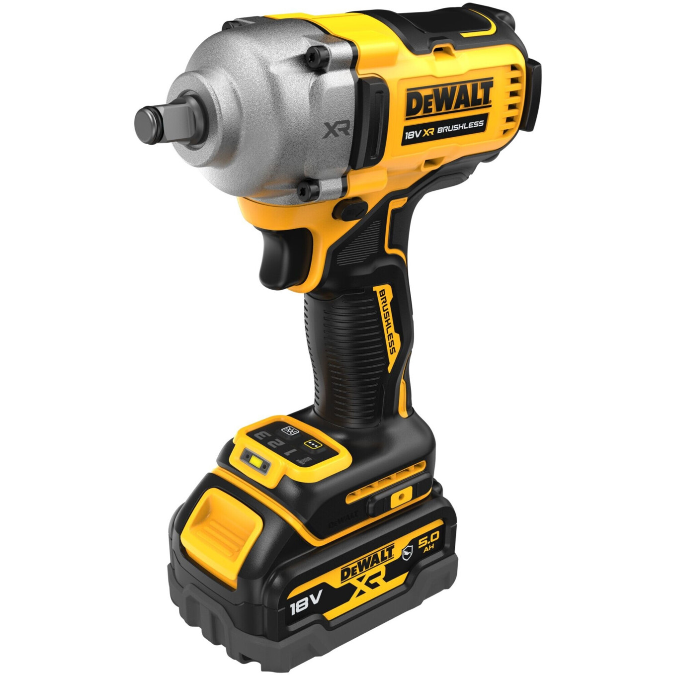 DeWalt - DCF891P2G - Akku-Schlagschrauber - 813 Nm Drehmoment, bürstenloser EC-Motor, 2 Akkus