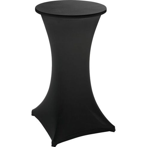 Stehtisch-Husse | ø 700 mm | schwarz