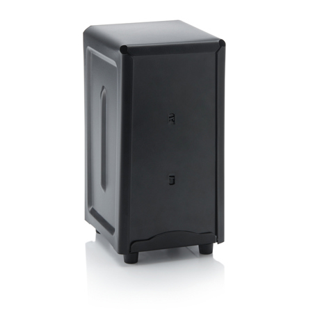 WAS Germany - Serviettenspender - Hotelleriebedarf - Stahl, schwarz, 10x12x19.5 cm