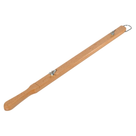 Contacto Bander - Speisenkartenstock - 7523/001 - Zeitungshalter - klar lackiertes Buchenholz, DIN A4 Klarsichthüllen