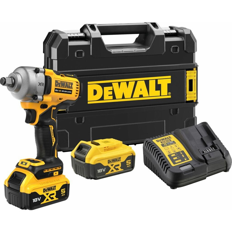 DeWalt - DCF891P2T - Akku-Schlagschrauber - 18 V, 5 Ah, bürstenloser Motor