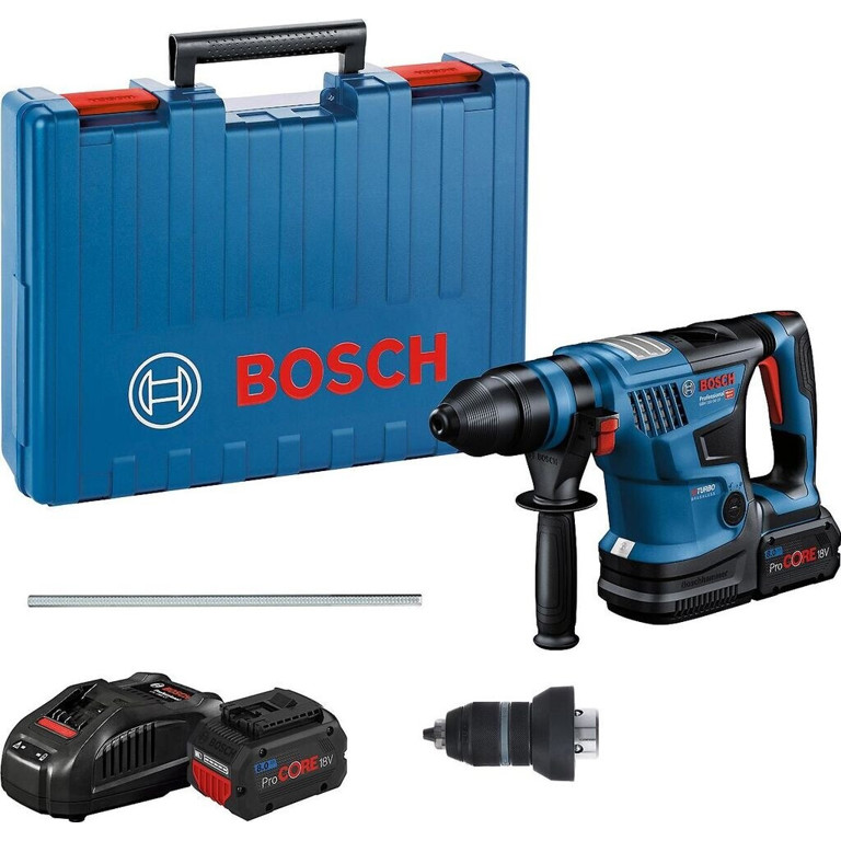 Bosch - GBH 18V-34 CF - Akku-Bohrhammer - 2 Akkus, SDS-Plus, 5,8 Joule Schlagstärke