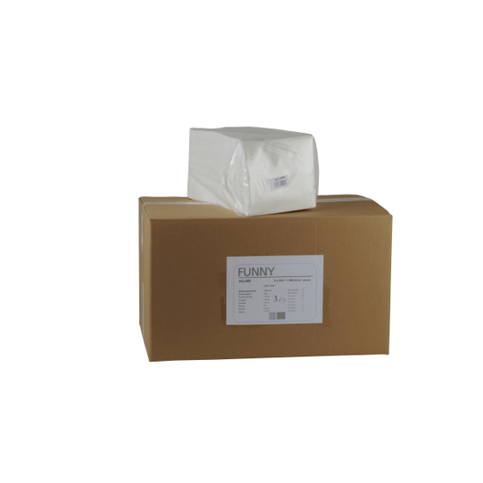 Plock - Tafelserviette - AG-099 - Servietten - hochweiss, 3-lagig, 33x33 cm