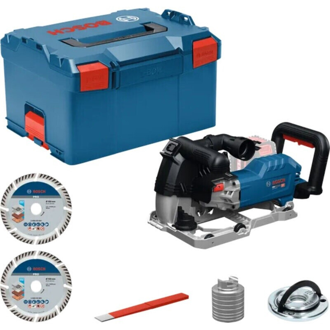 Bosch - GNF18V-40 - Akku-Mauernutfräse - 4,2 kg, 40 mm Frästiefe, 150 mm Scheibendurchmesser