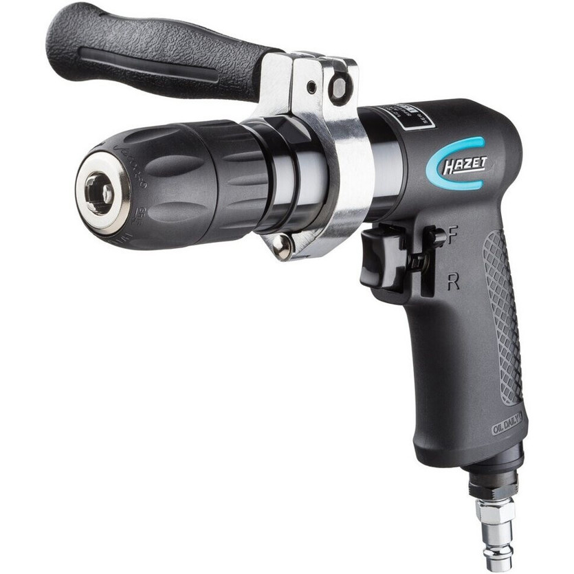 HAZET - Druckluft-Bohrmaschine - 9030P-1 - Bohrmaschine - 373 Watt, 800 U/min