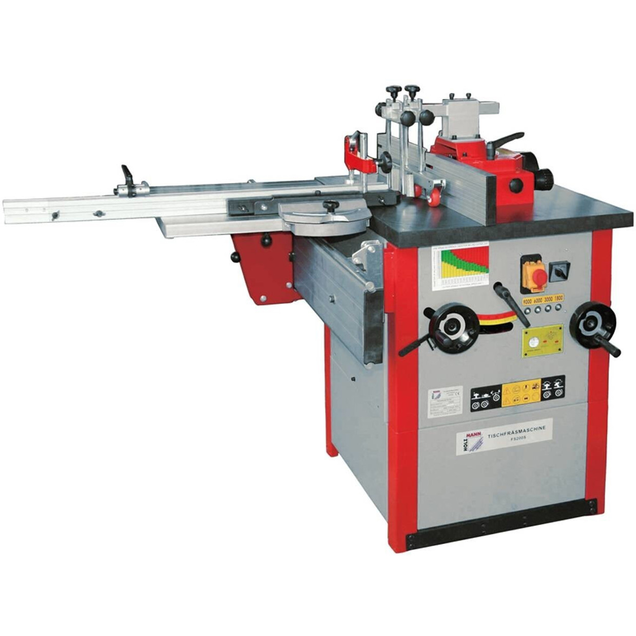Holzmann - FS 200S - Tischfräse - Profi, 400 V, 9.000 U/min