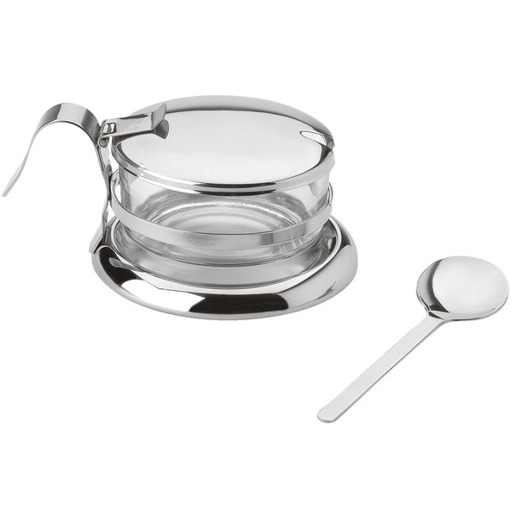 Parmesandose Ambiance; 16x7.7 cm (ØxH); silber/transparent