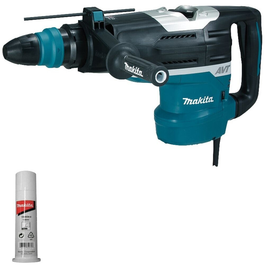 Makita - HR5212C - Kombihammer - 20 Joule Schlagstärke, SDS-Max Werkzeugaufnahme, Anti-Vibrations-Technologie