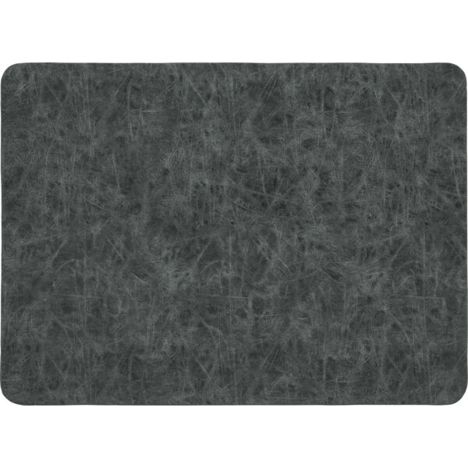 ZICZAC - Truman - Tischset - eckig, Lederoptik, Schwarz