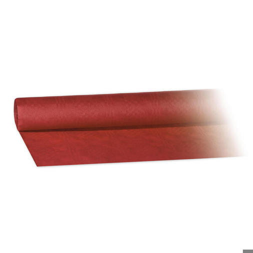 Damasttischdecke Tischtuch aus Papier | gerollt 1,20m x 8m | bordeaux