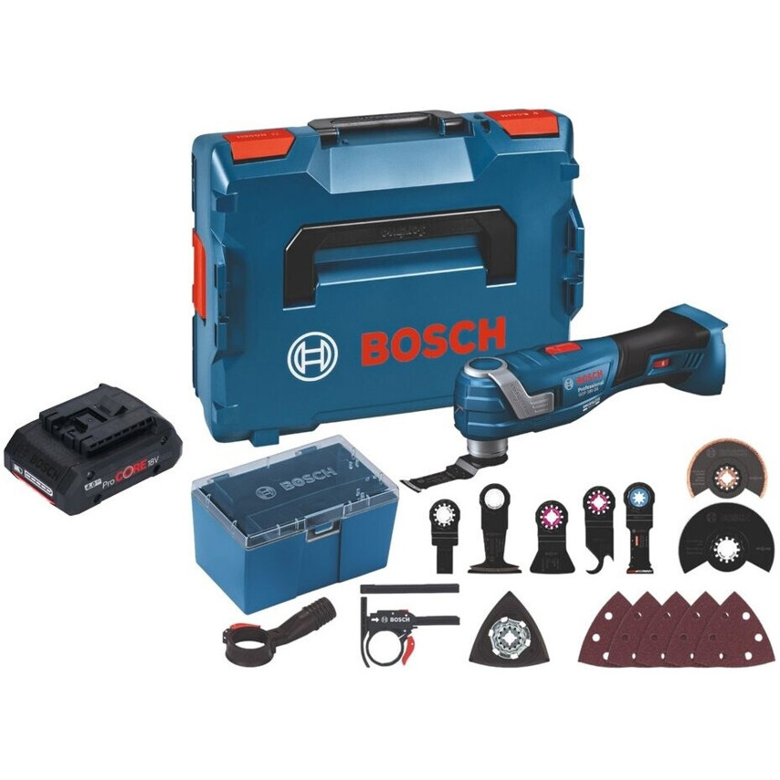 Bosch - GOP 18V-34 - Akku-Multi-Cutter - 18 V, 4 Ah, L-Boxx