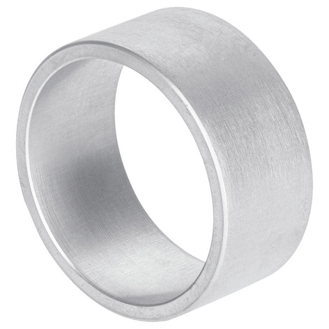 Vega - Serviettenring - Verdura - Servietten - 2x4.5 cm, silber, rund